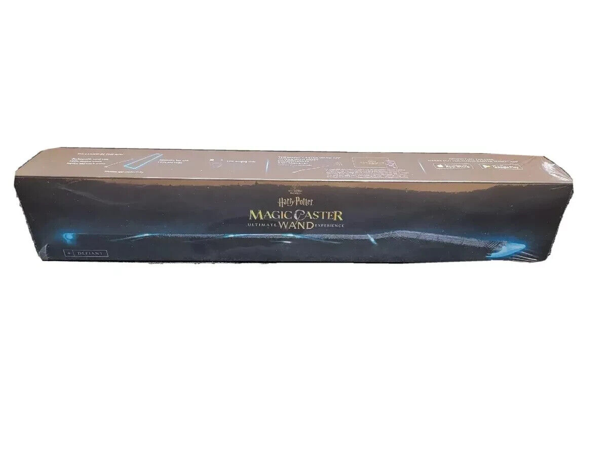 Harry Potter Magic Caster Wand Defiant Blue Ultimate Experience