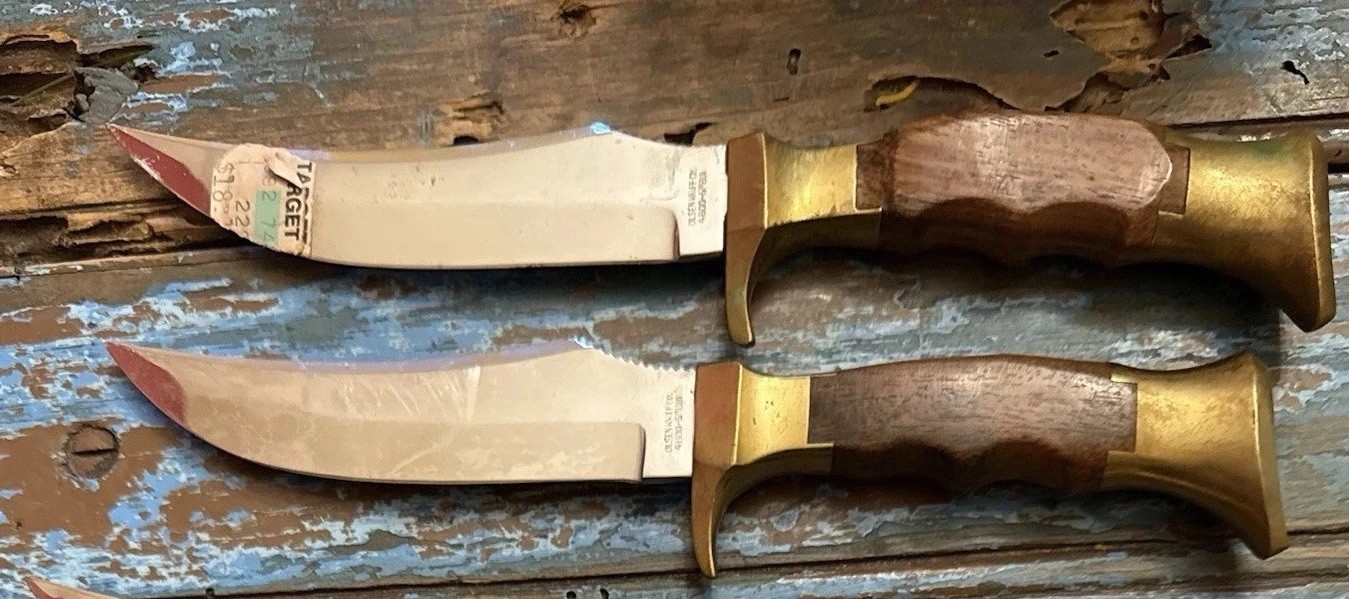 One vintage Olsen Solingen Germany fixed blade