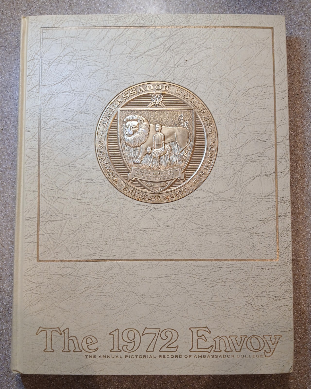 Ambassador College Envoy - Annual Pictorial, 1972