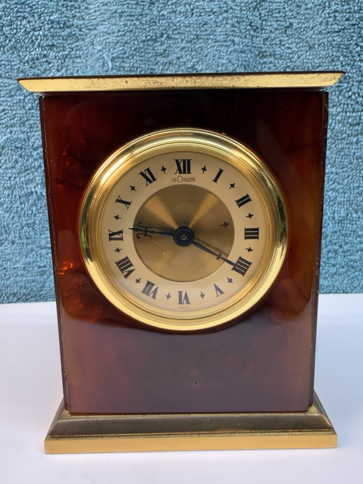Vintage LeCoultre Desk Clock