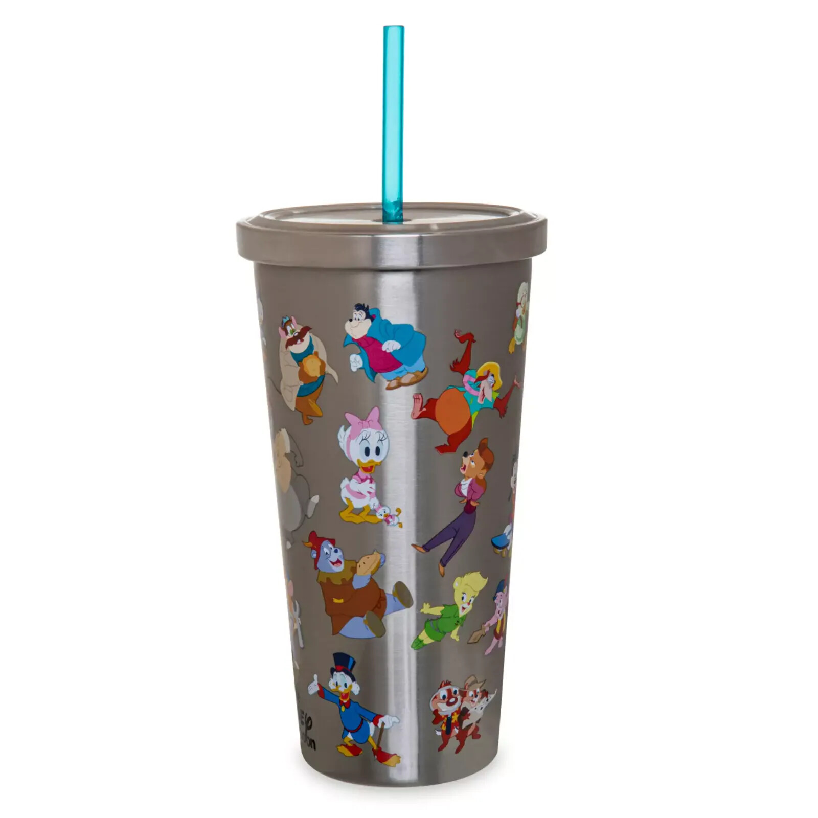 Disney Afternoon Store Exclusive Character Steel Tumbler Ducktales Darkwing Duck