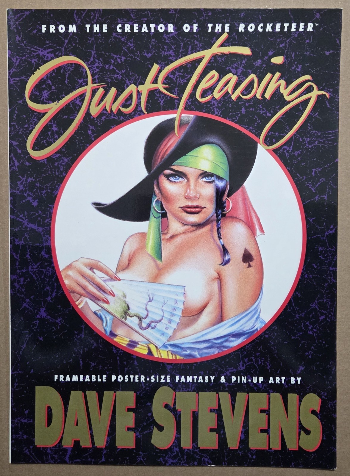 Just Teasing Dave Stevens Poster Book Softcover Art Book