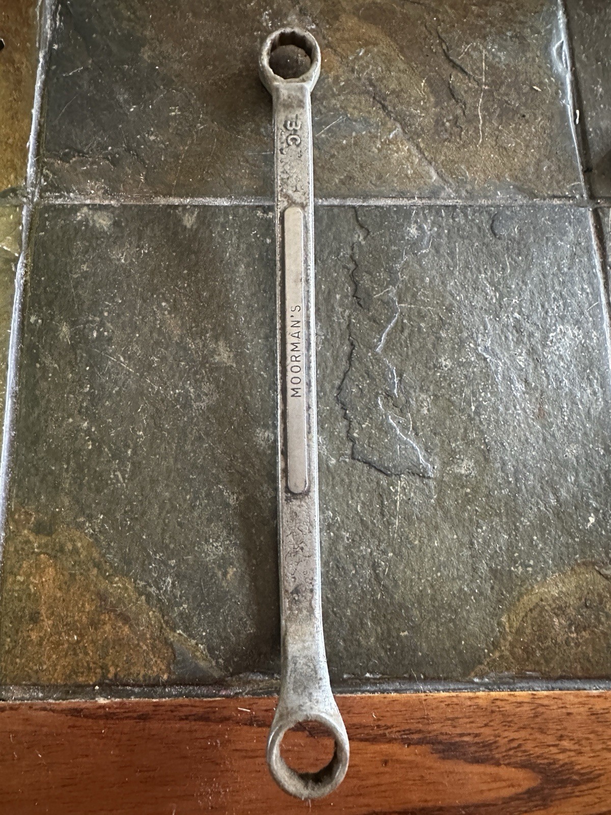 Vintage Barcalo Buffalo 5/8” 11/16” Offset Box End Wrench 10 3/4” USA