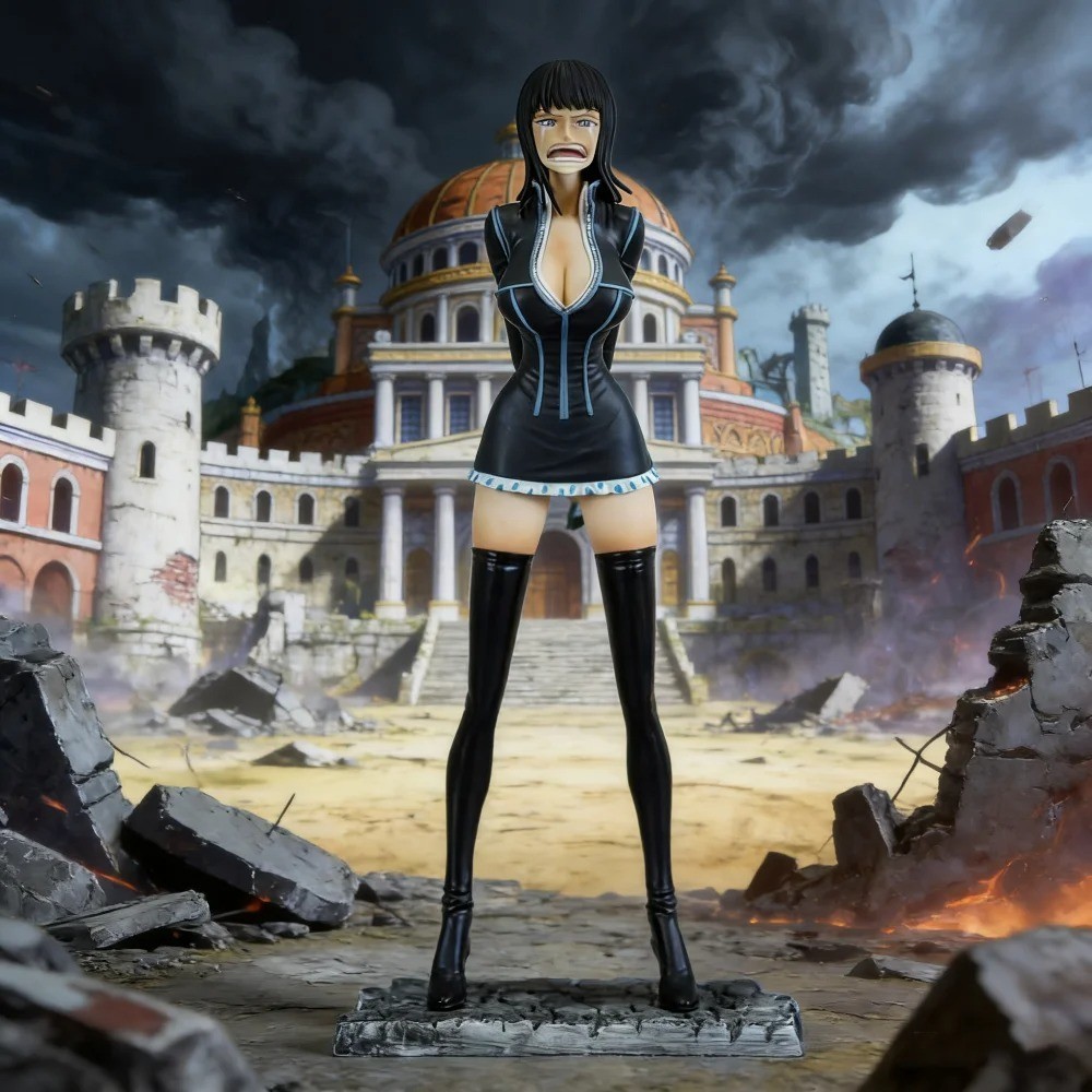 Anime One Piece Nico Robin Action Figure 26cm/10.24inch PVC Justice Island Robin
