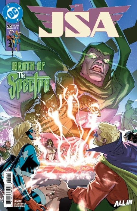 JSA (2nd Series) #20A VF/NM; DC | All In Spectre Jeff Lemire - w/Bag+Board JSA (2nd Series) #20A VF/NM; DC | All In Spectre Jeff Lemire - w/Bag+Board