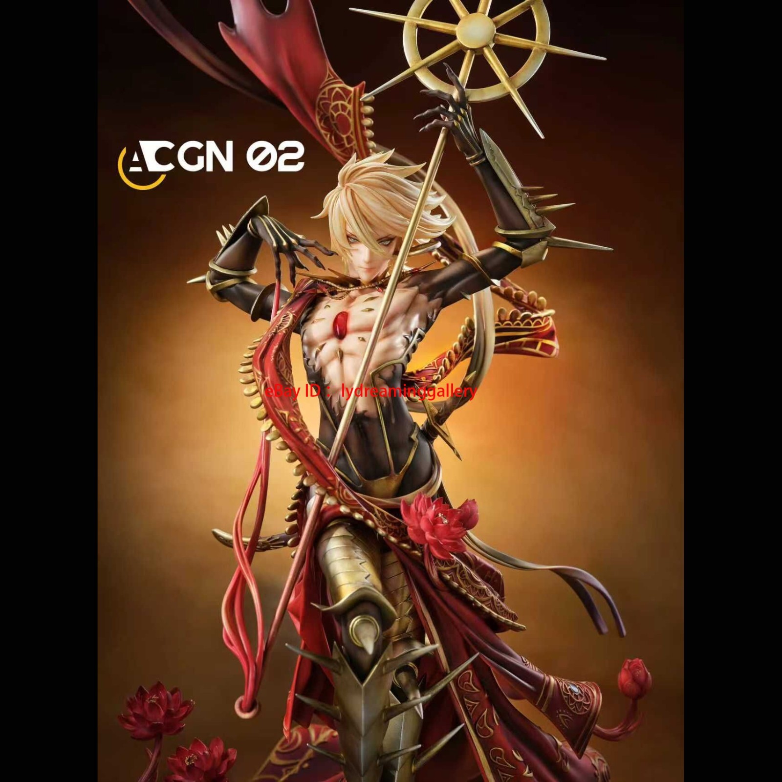 Pre-Sale ACGN 02 Studio Fate Karna Prayer Fire 1/7 Limited Collectible Statue