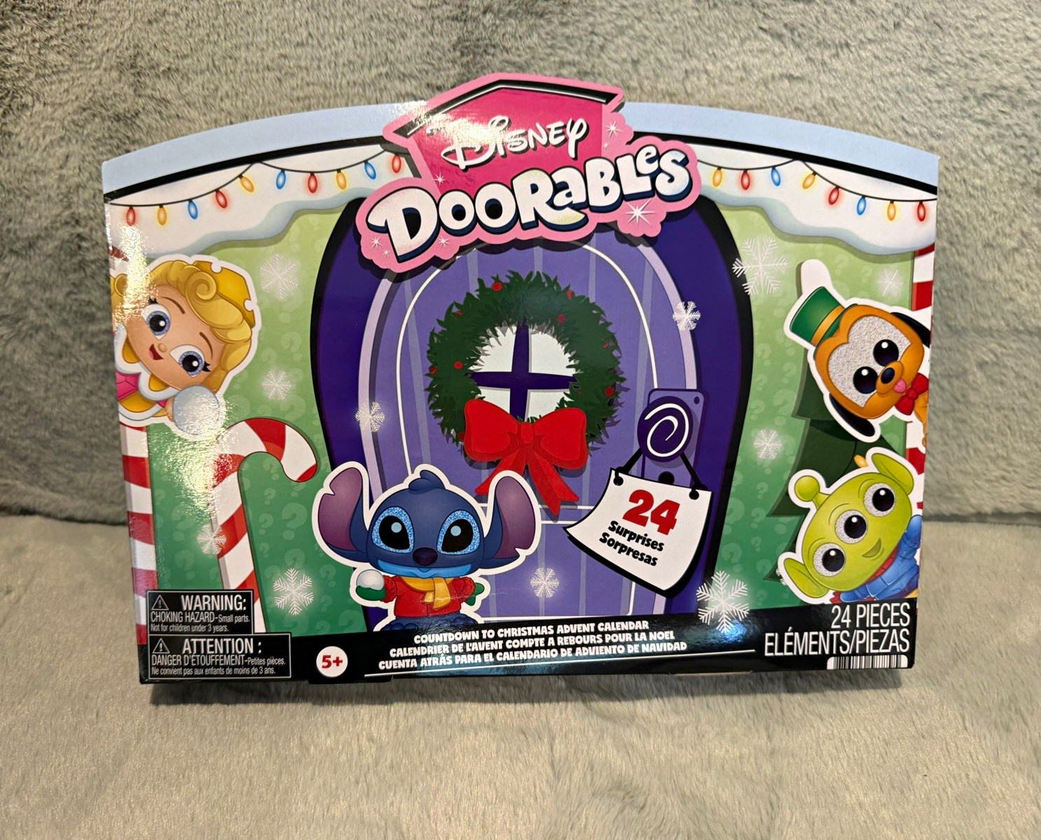 Disney Doorables 2026 Countdown to Christmas Advent Calendar 24 Surprises NEW