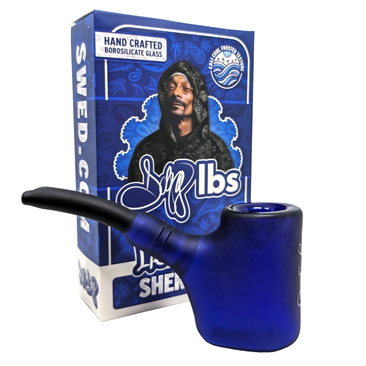 Dogg Lbs - THICK Laid Bacc Sherlock Hand Pipe *USA*