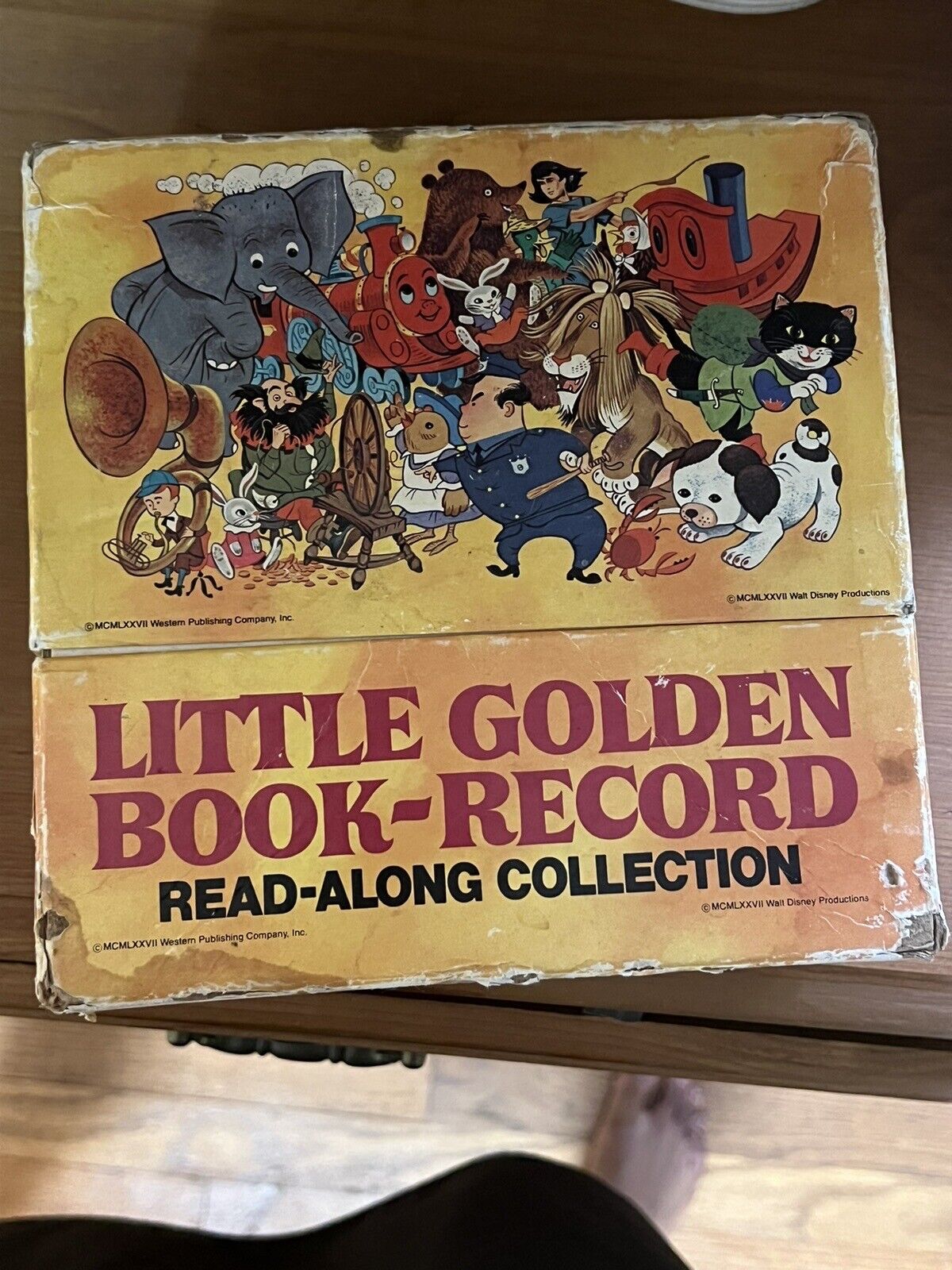 vintage disney record book sealed