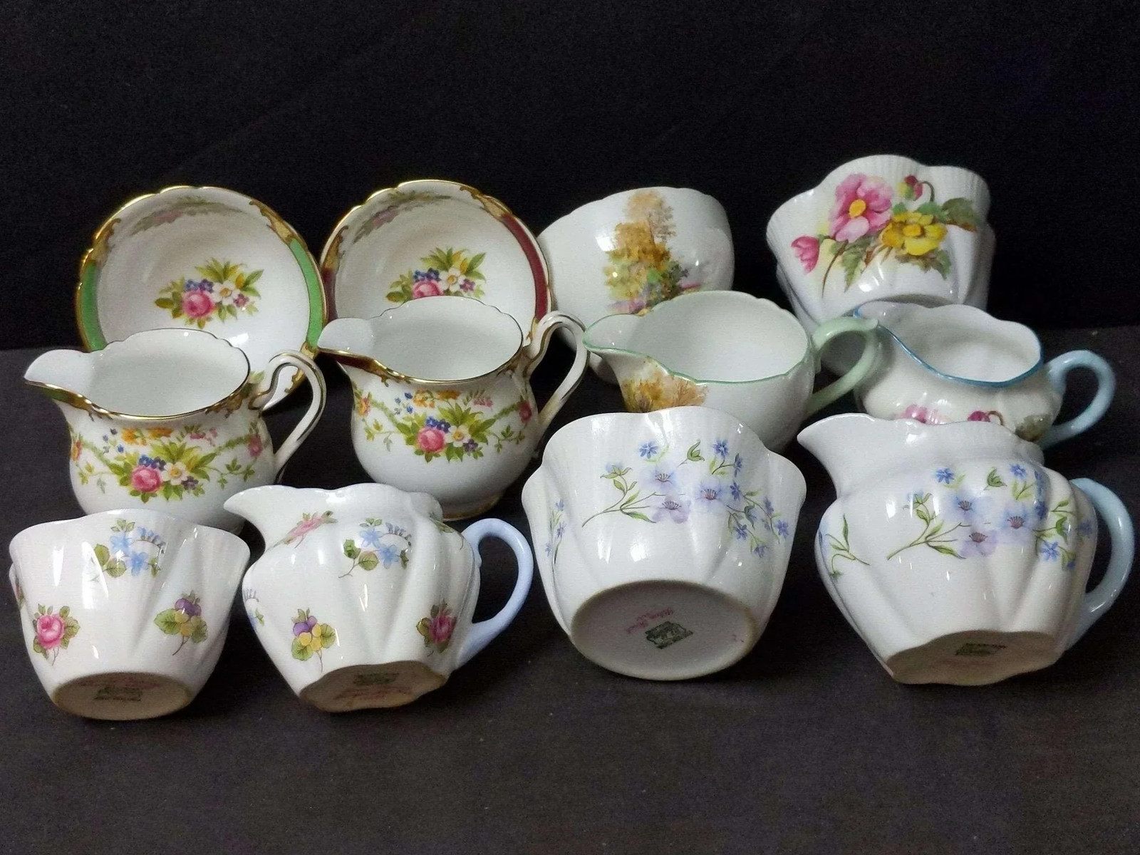 Shelley Creamer and Sugar Collection (12 pcs)