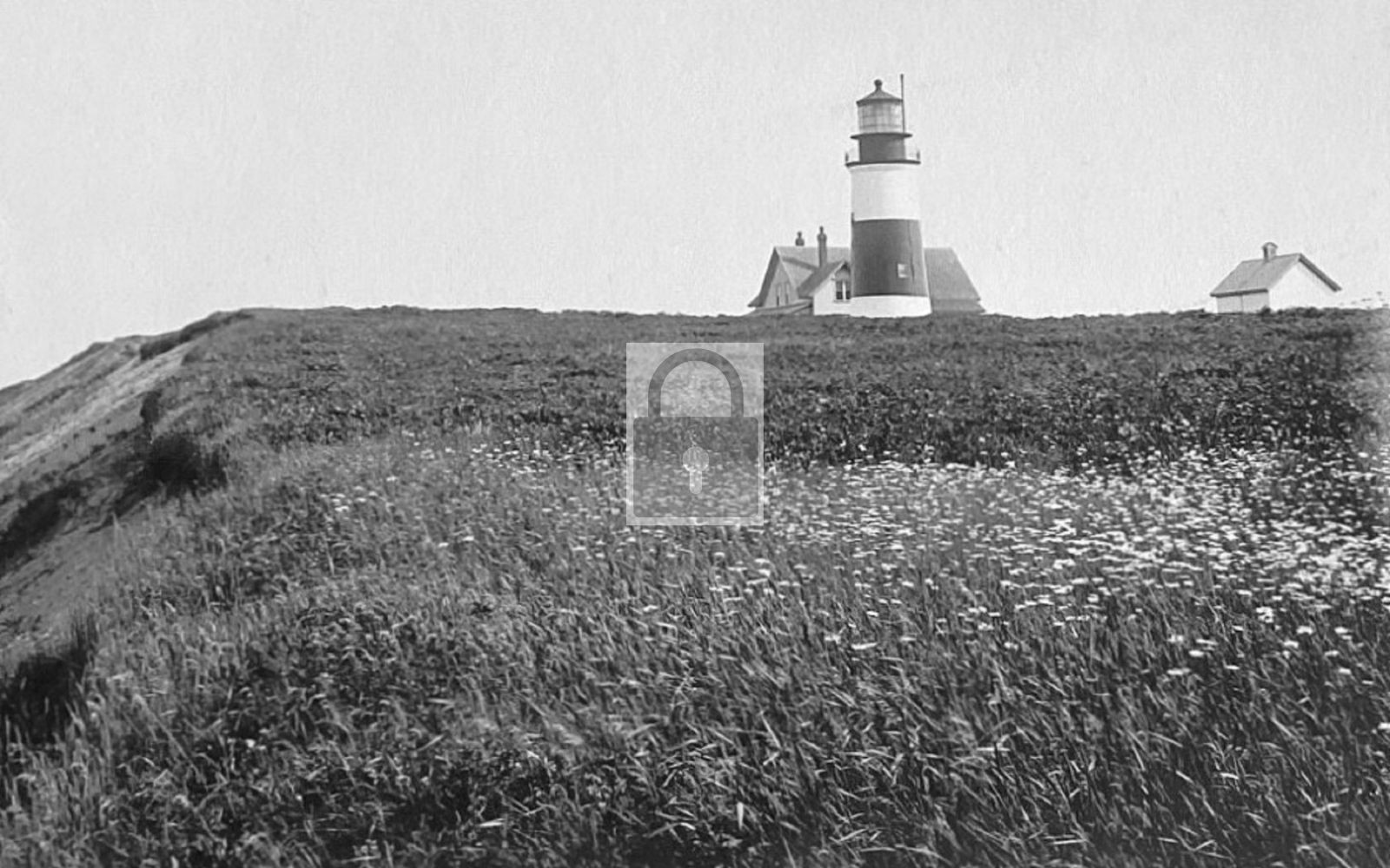 Sankaty Head Light House Nantucket Island Siasconset Massachusetts MA - Reprint