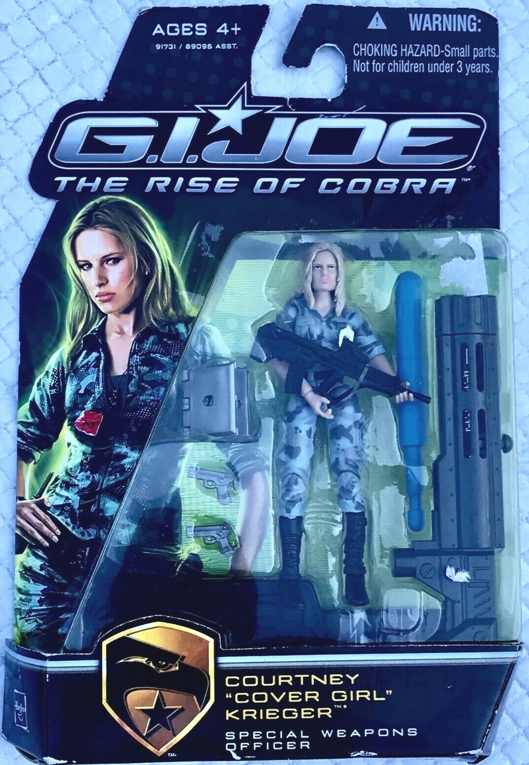 NEW 2008 GI JOE The Rise of Cobra Action Figure Courtney \