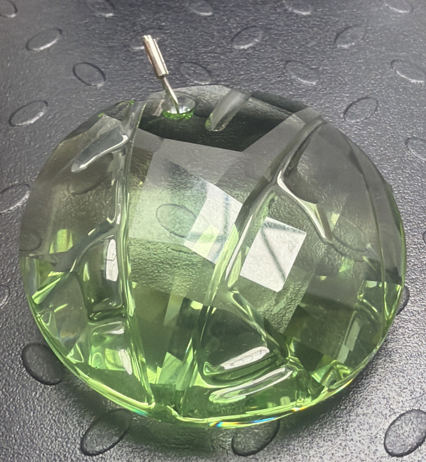Swarovski SCS 2008 Green Bamboo Window Suncatcher Ornament 905542 MIB: 7A2