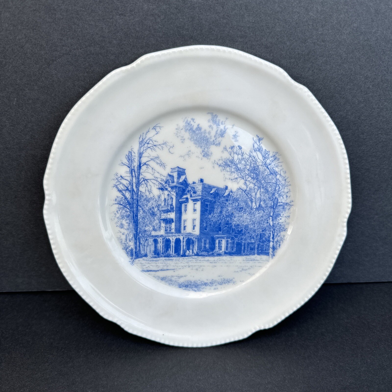 Castleton China Wilson College Collector Plate, Centennial, 8”