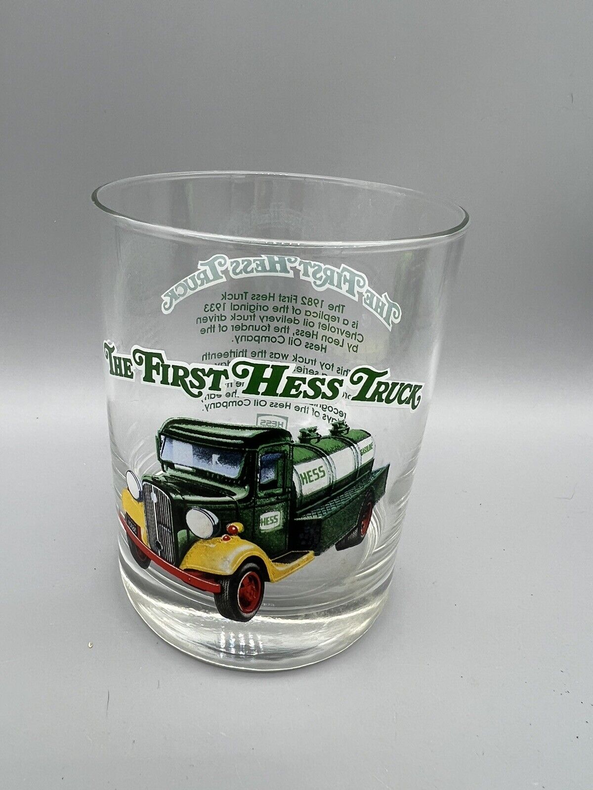 The First HESS Truck Limited Edition Collectible Glass 1996 Classic Truck Series