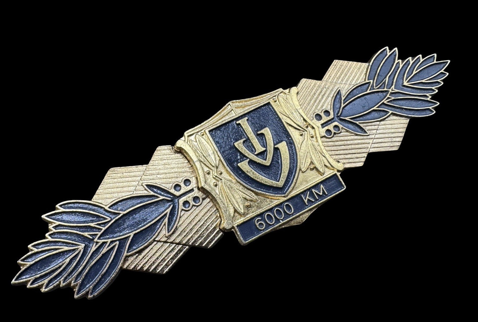 Vintage IVV Internationaler Medal Pin Germany Walking Club 6000 KM