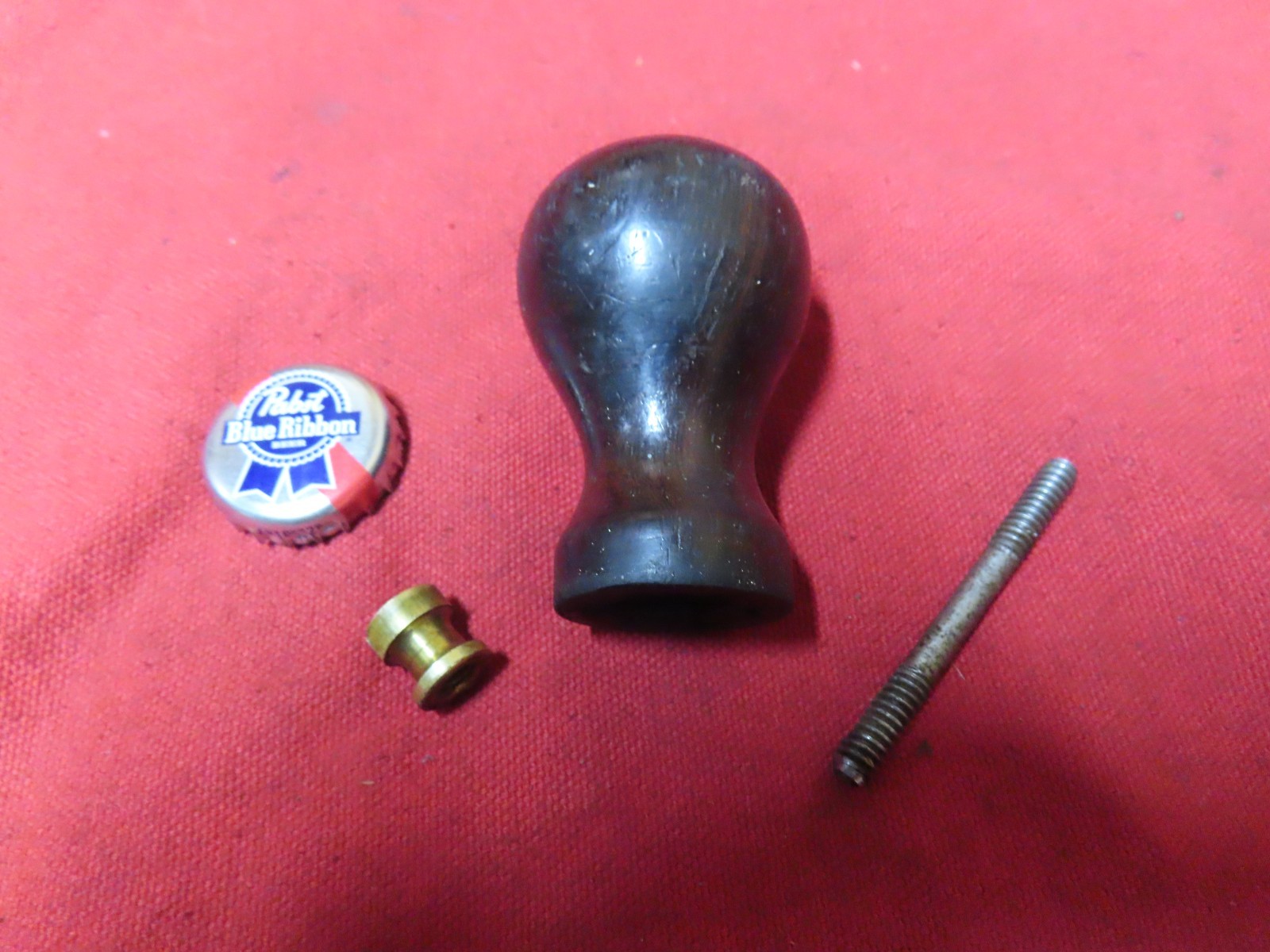 Stanley No.3,5-1/4 Plane,Knob Assy(ONLY)Tall Rsewood,Flat bottom~NICE🤠S4.26.26R