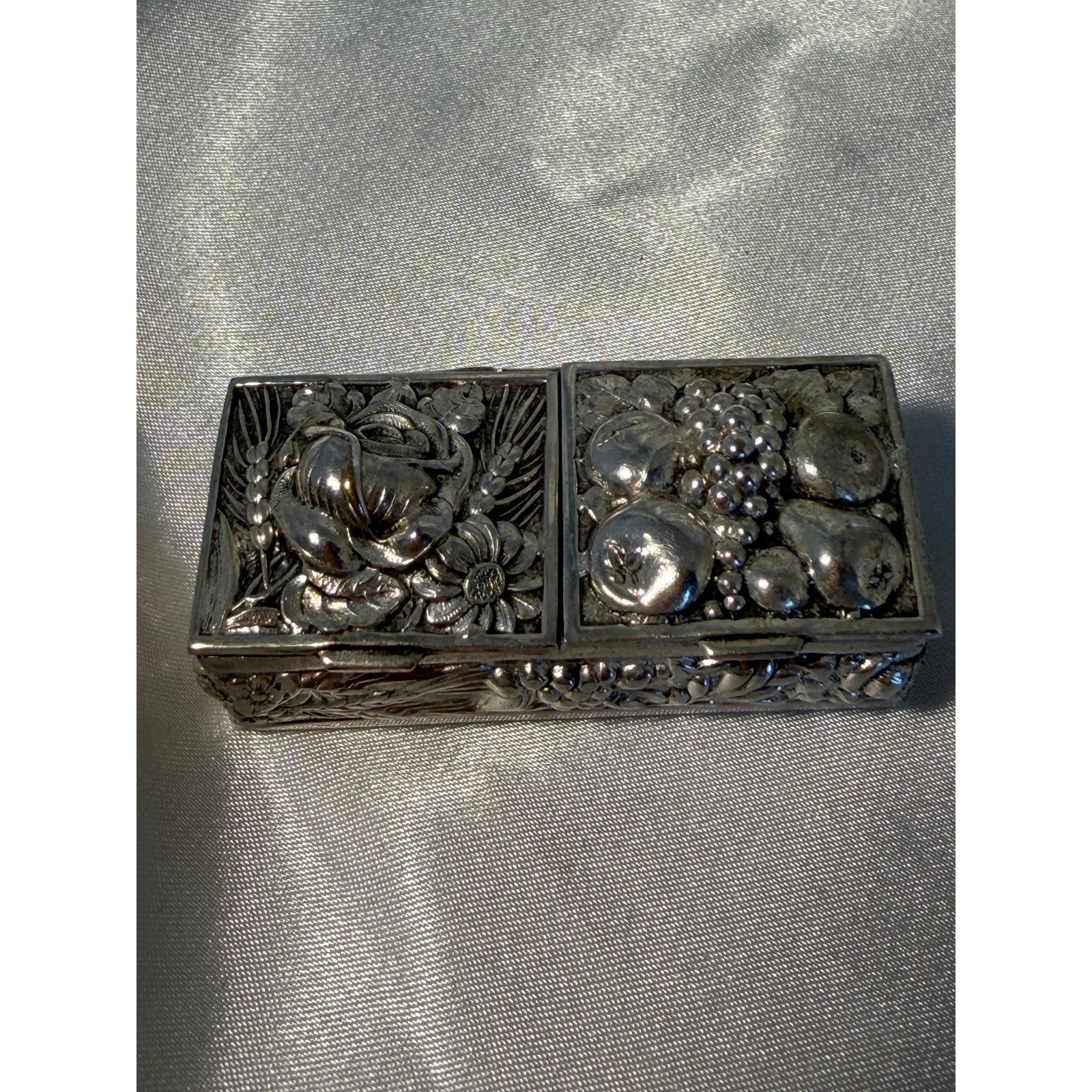 Vintage Siam Sterling Silver Money Clip 925 Thai Deity Design Kali of California