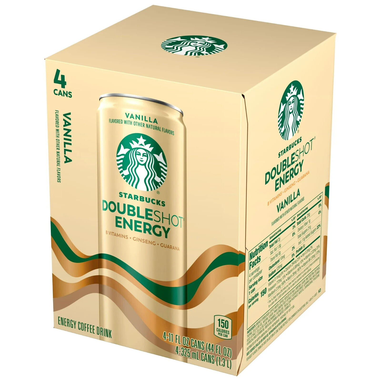 Starbucks Doubleshot Energy Espresso Coffee Drink Vanilla
