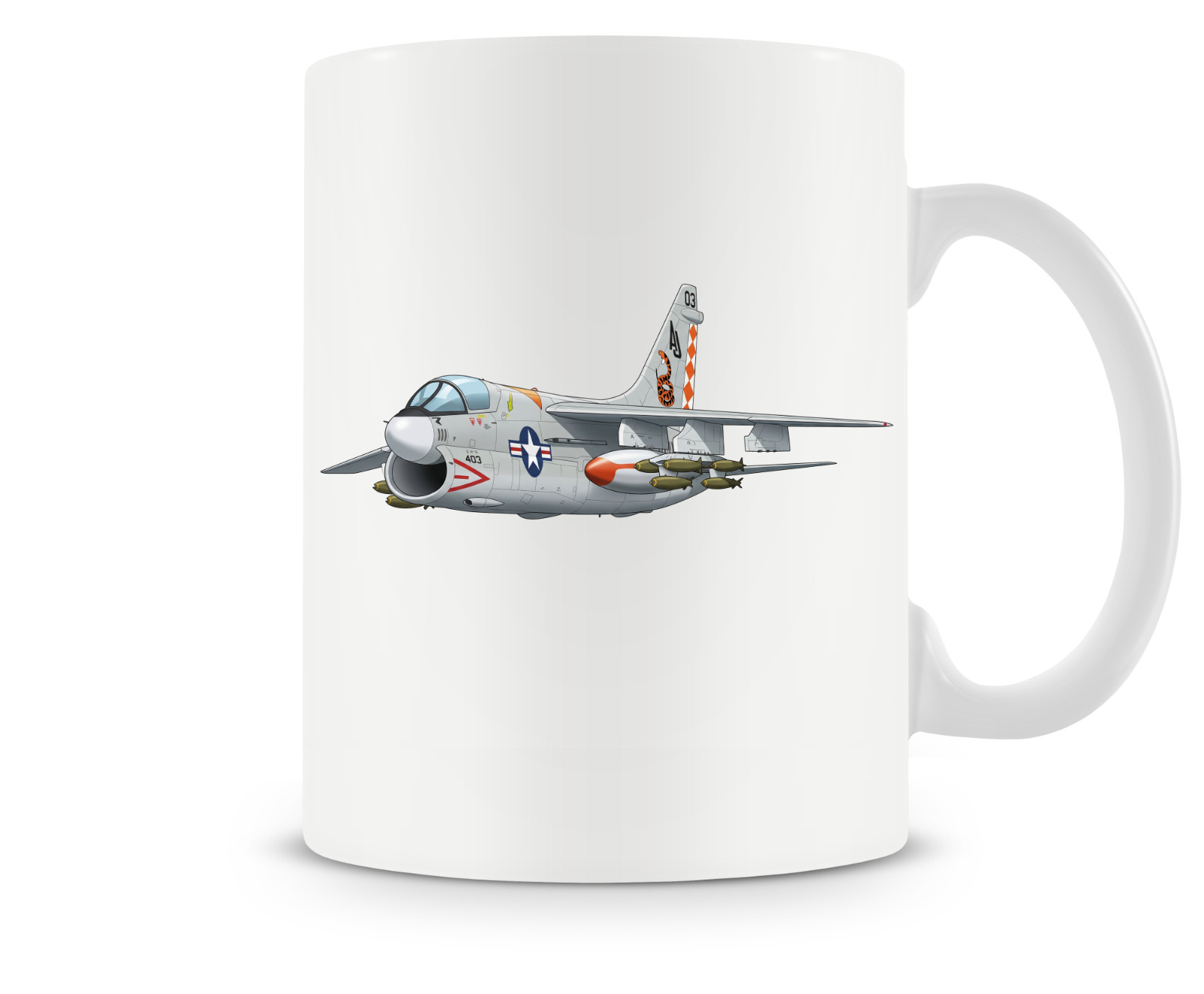 LTV A-7 Corsair II Ceramic Coffee Mug - 15oz.