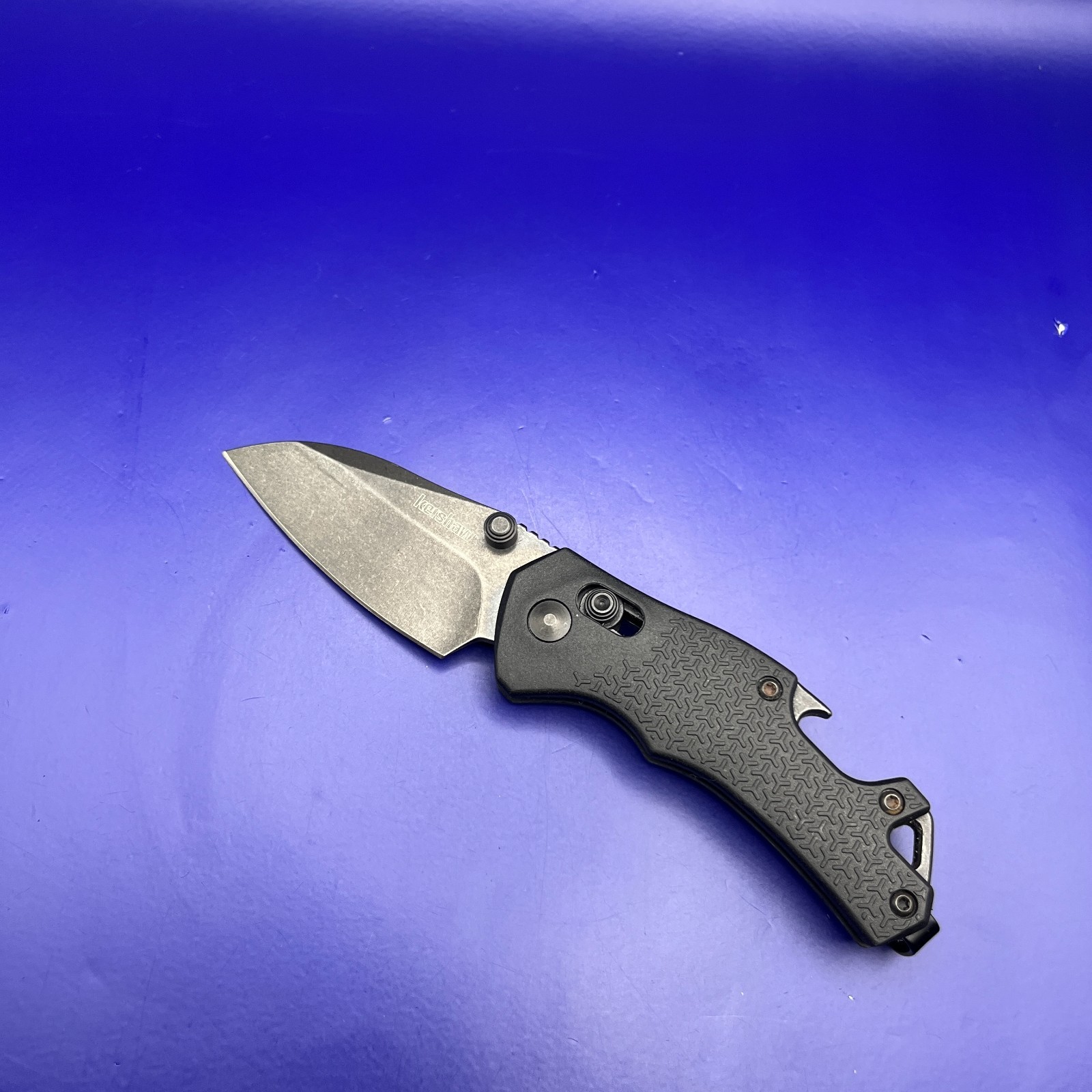 Kershaw Craze 8337 Black Drop Point Pocketknife Kershaw Craze 8337 Black Drop Point Pocketknife