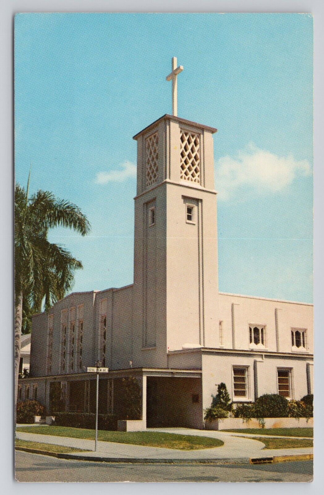Postcard First Methodist Church First Methodist Church Fort Myers Florida
