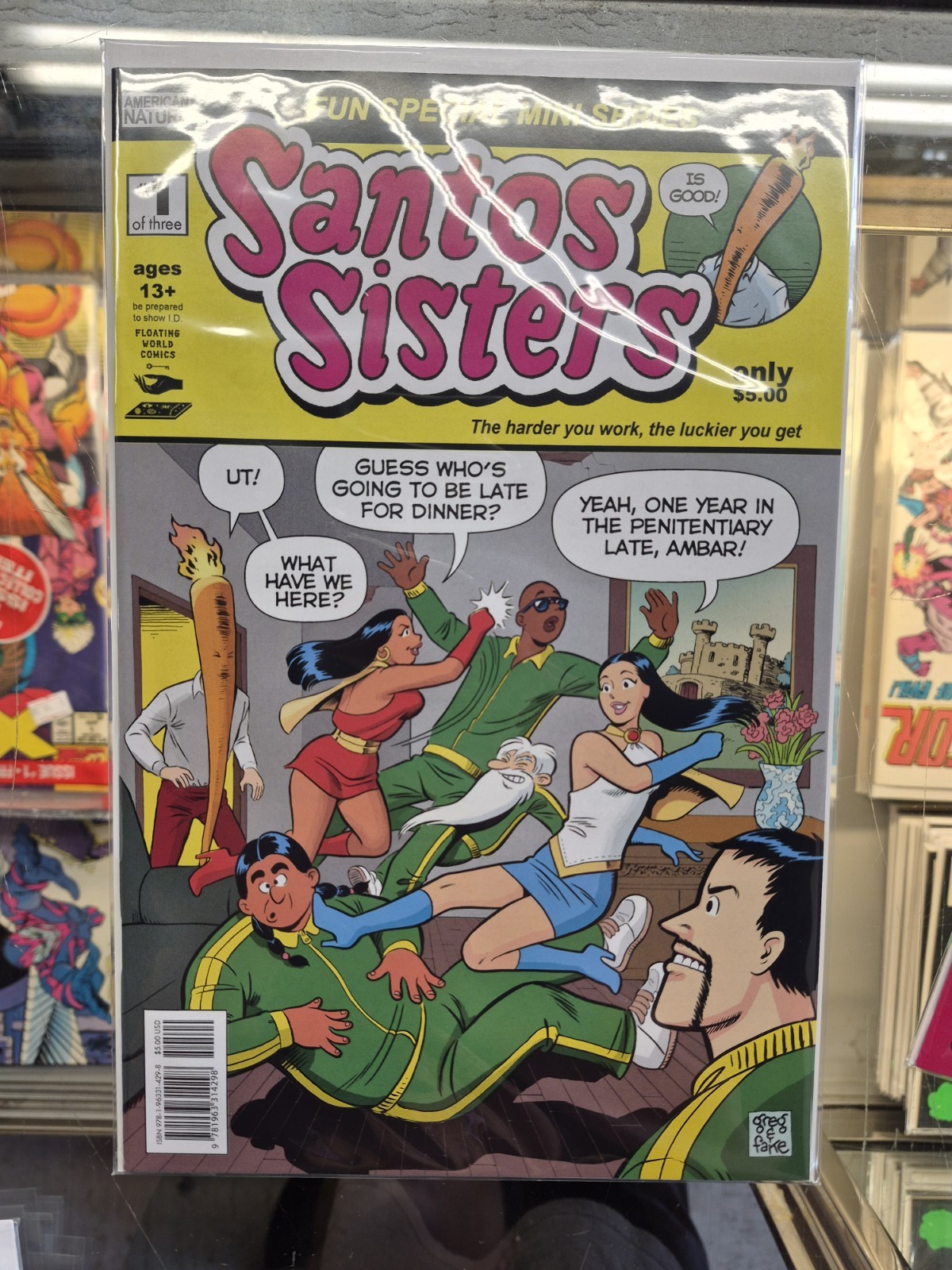 Santos Sisters #1 A Cvr, Greg & Fake 