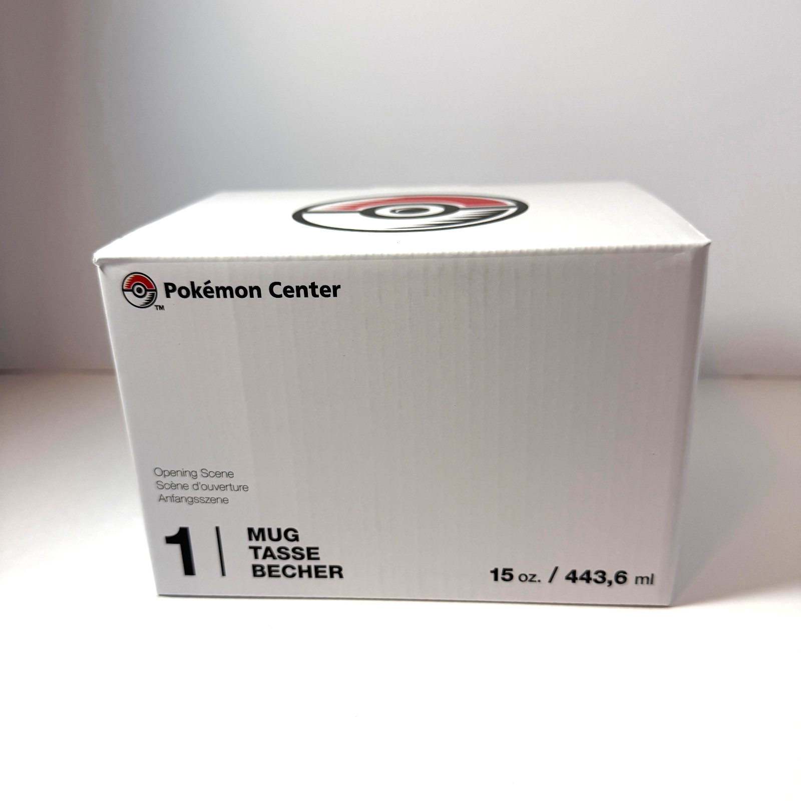 Pokemon Opening Scene Mug 15 oz Gengar Nidorino Retro Pokemon Center Brand New