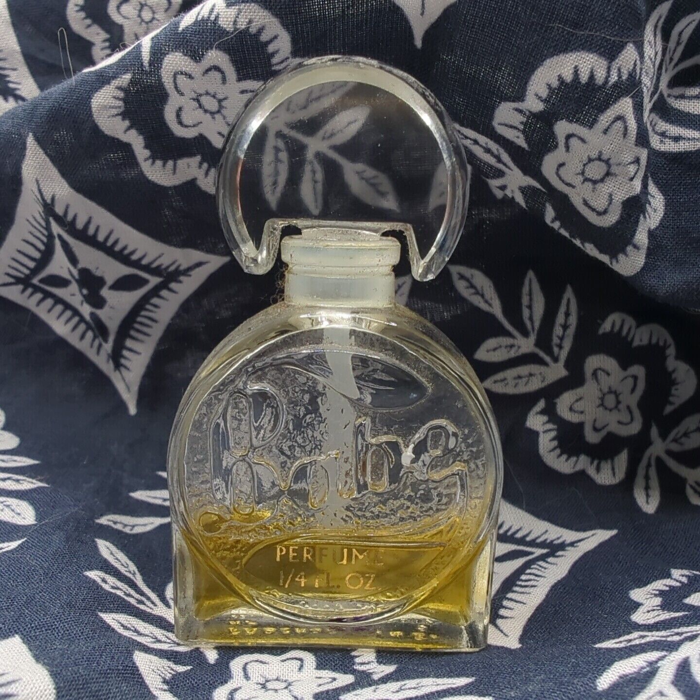 Vintage Travel Mini 1/4 oz PARFUM Faberge Babe Dabber Splash Pure Perfume 30% 