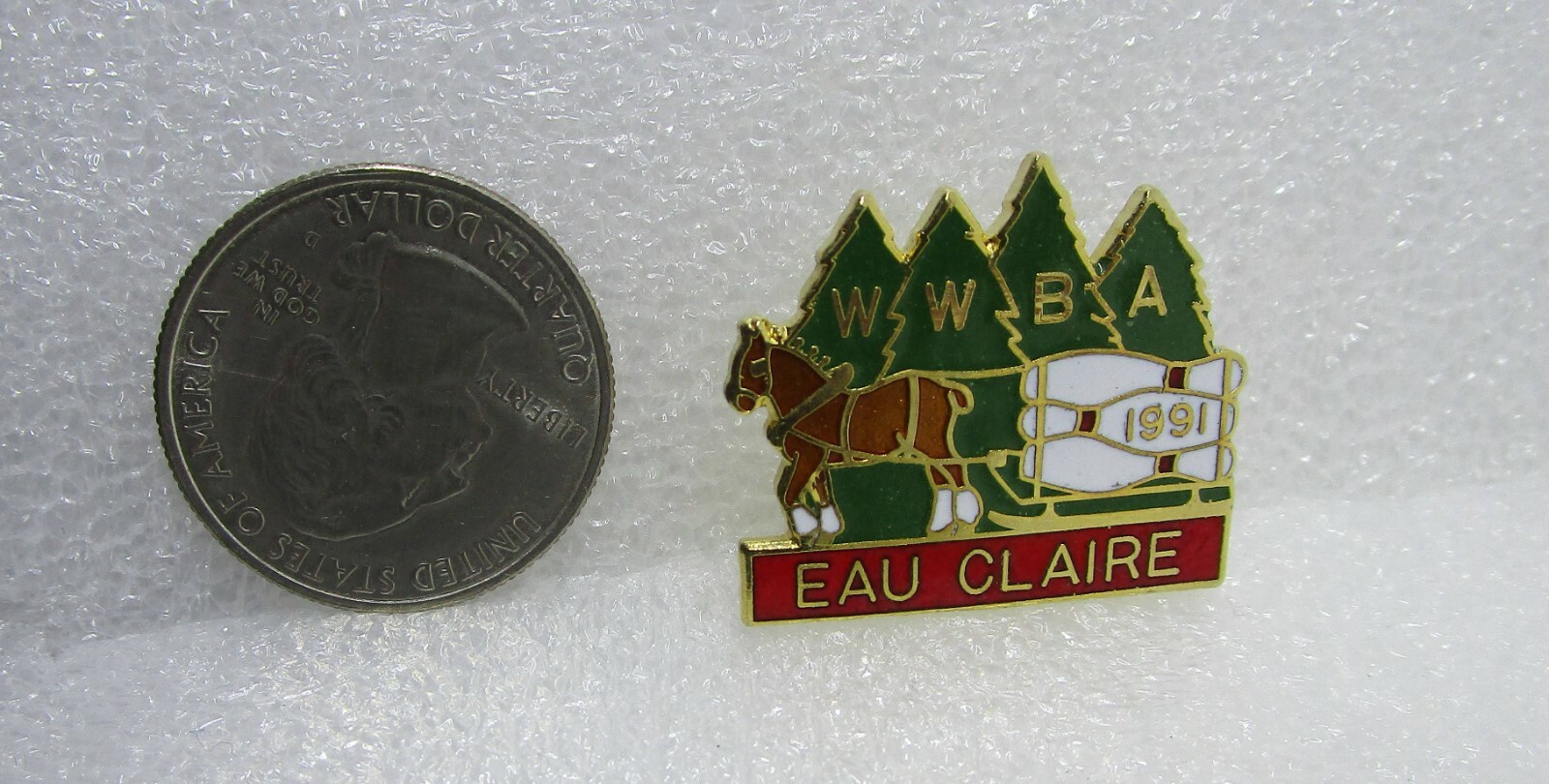 1991 WWBA Eau Claire Bowling Pin 1991 WWBA Eau Claire Bowling Pin