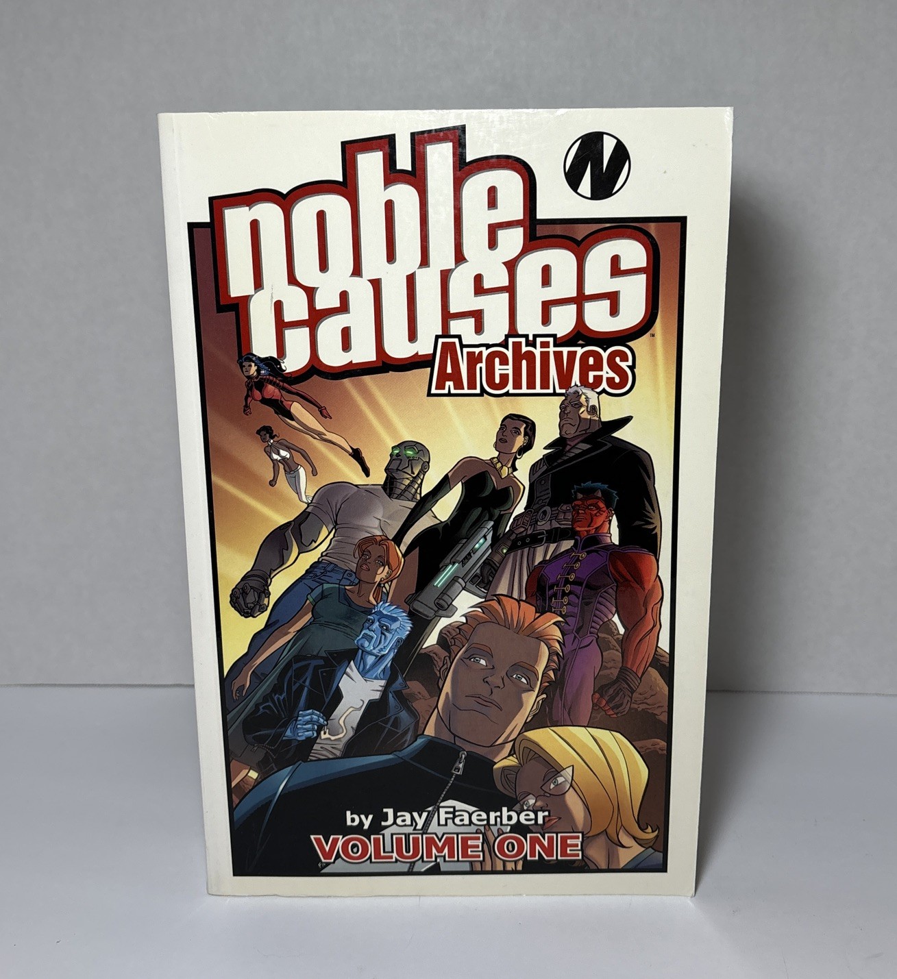 Noble Causes Archives Volume 1 Jay Faerber 2008 Comic Graphic Novel RARE