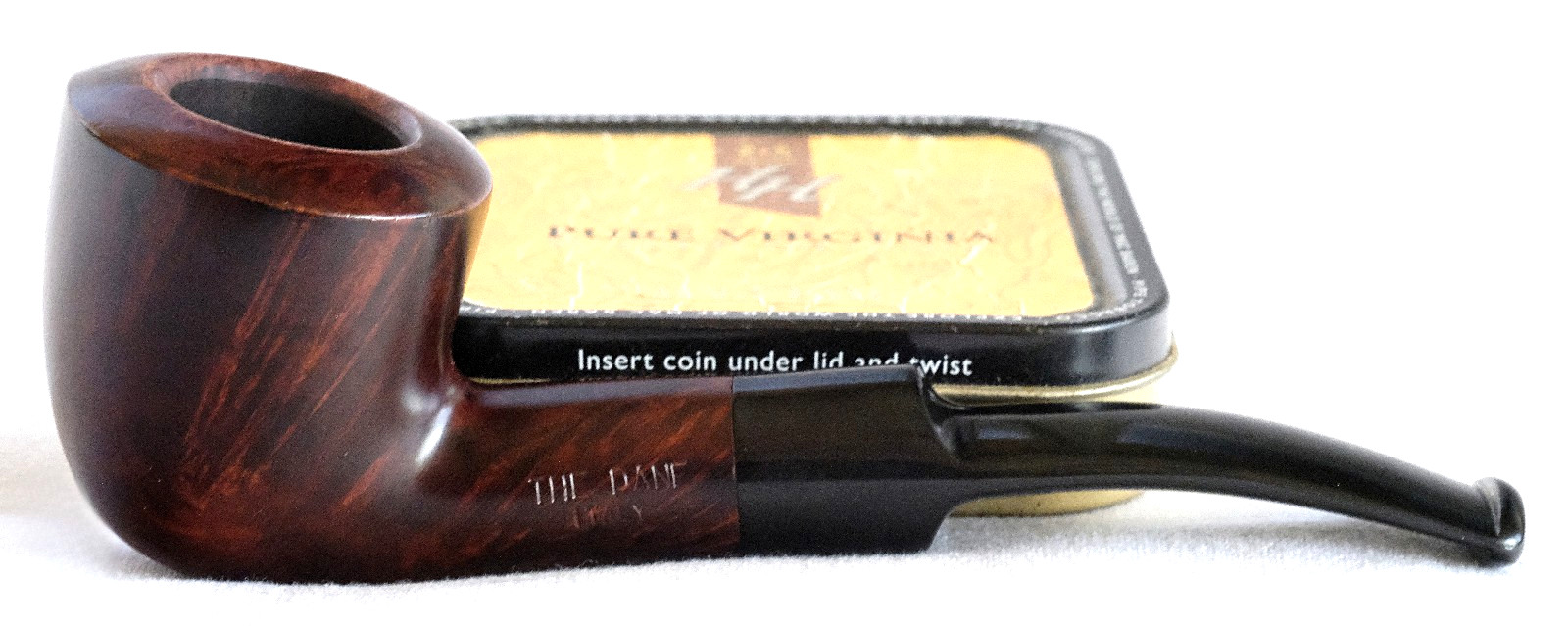 The Dane Bent Thick-Walled Dublin/ Flame Grain/ Italy/ MINT
