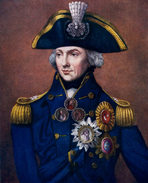 Admiral Sir Horatio Nelson\', 1798-1799, Portrait of Nelson after - Old Photo