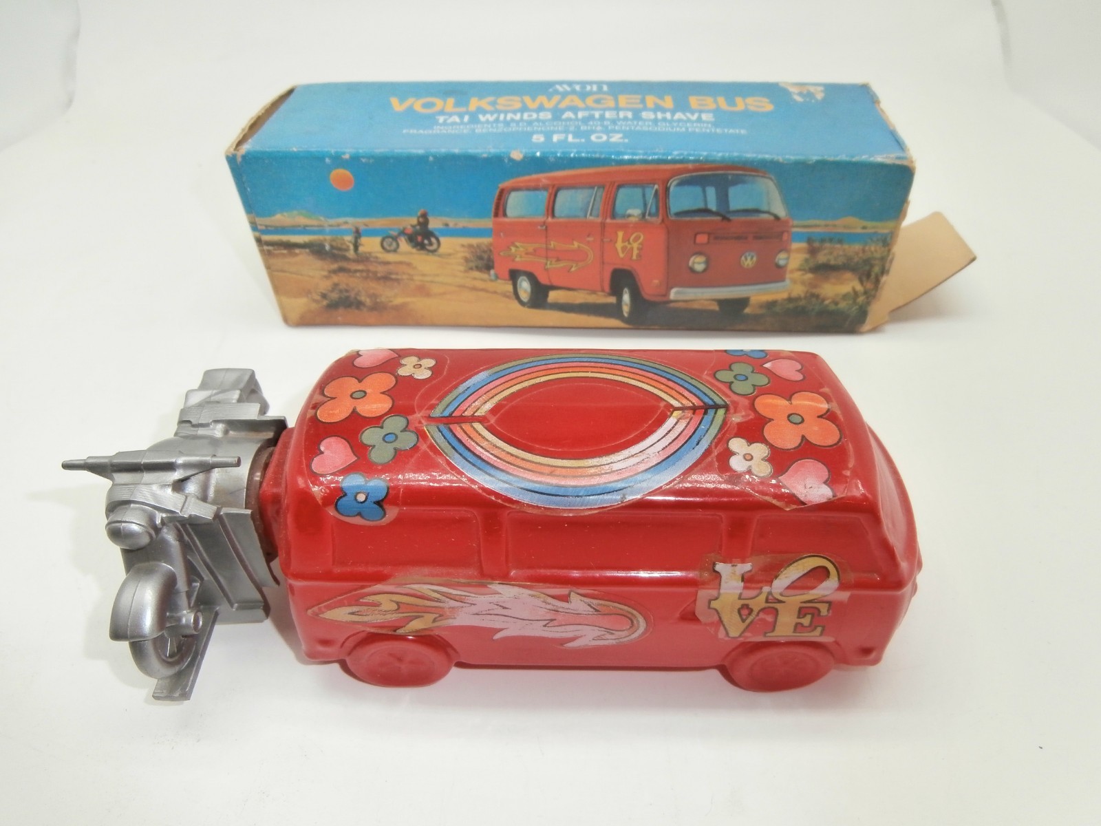 Vintage Avon Volkswagen Bus Tai Winds Bottle (empty) In Box Vintage Avon Volkswagen Bus Tai Winds Bottle (empty) In Box