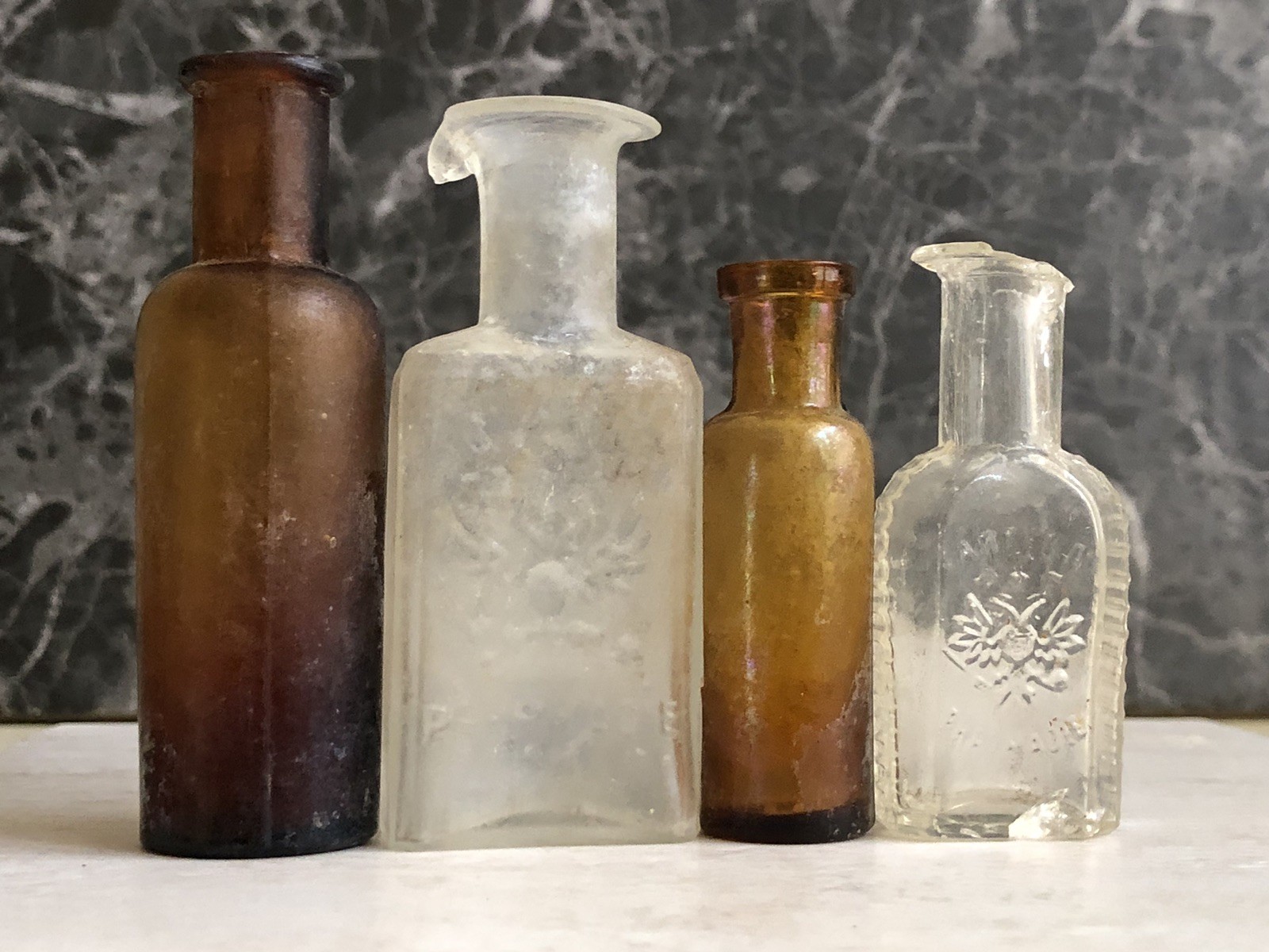 Antique Pharmacy  Bottles Pre 1900's