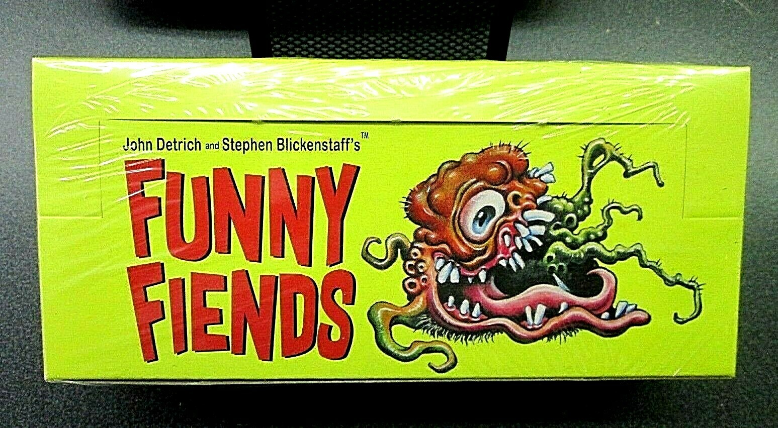2019 FUNNY FIENDS 24 pack TRADING CARDS 1 SEALED BOX  ALA TOPPS UGLY STICKERS