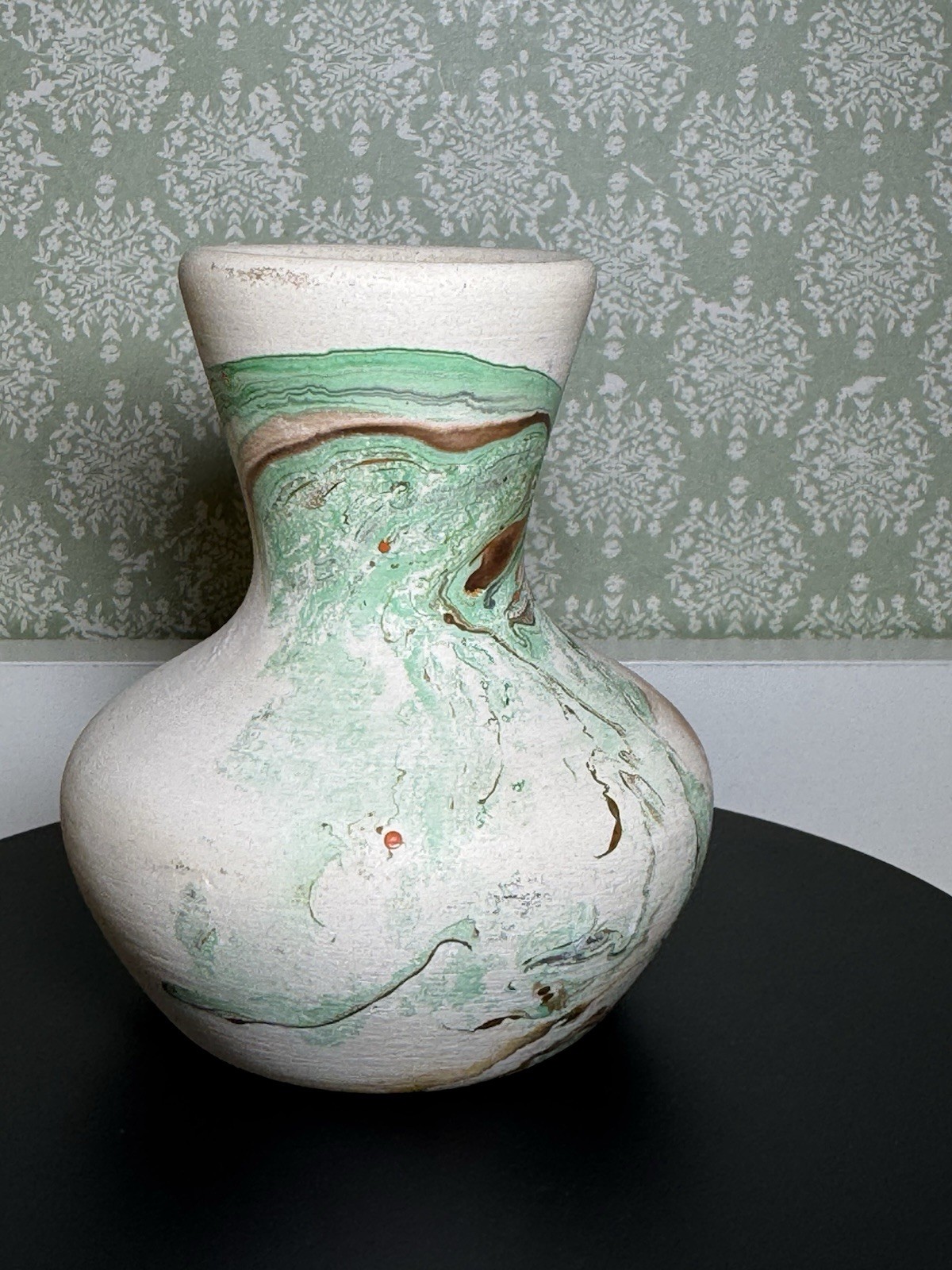 Nemadji Pottery Bud Vase USA Nemadji Pottery Bud Vase USA