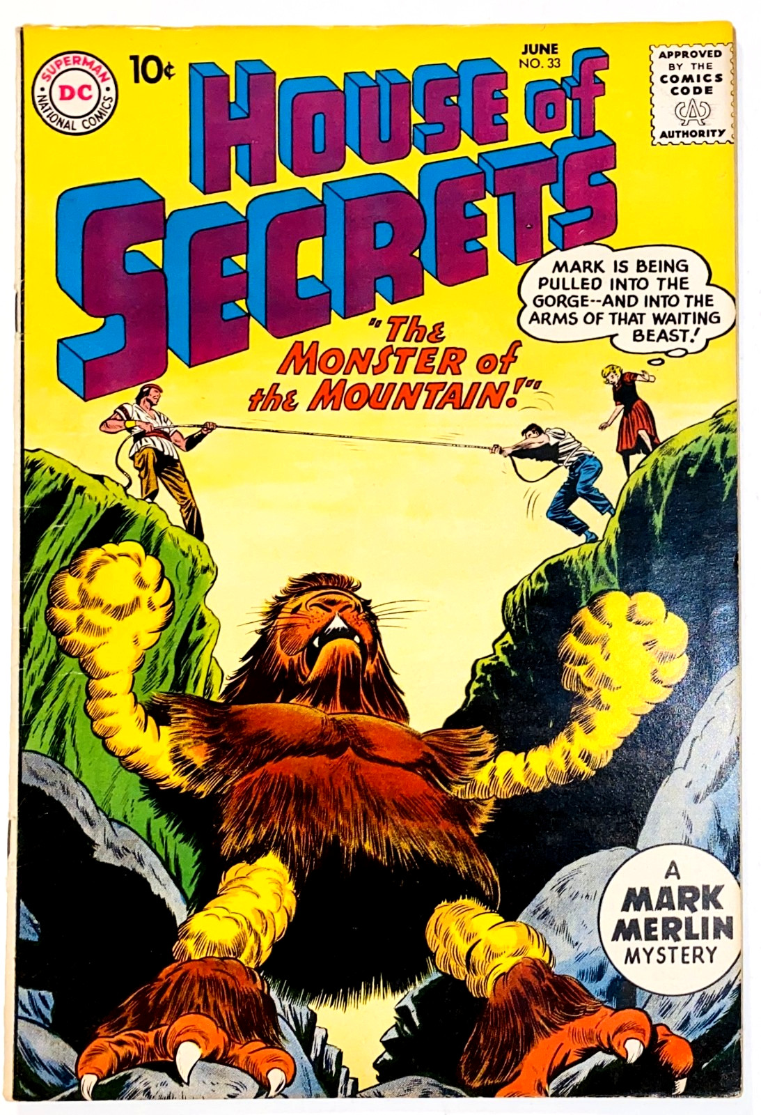 House of Secrets #33 (DC, 1960) Silver Age Mystery Horror