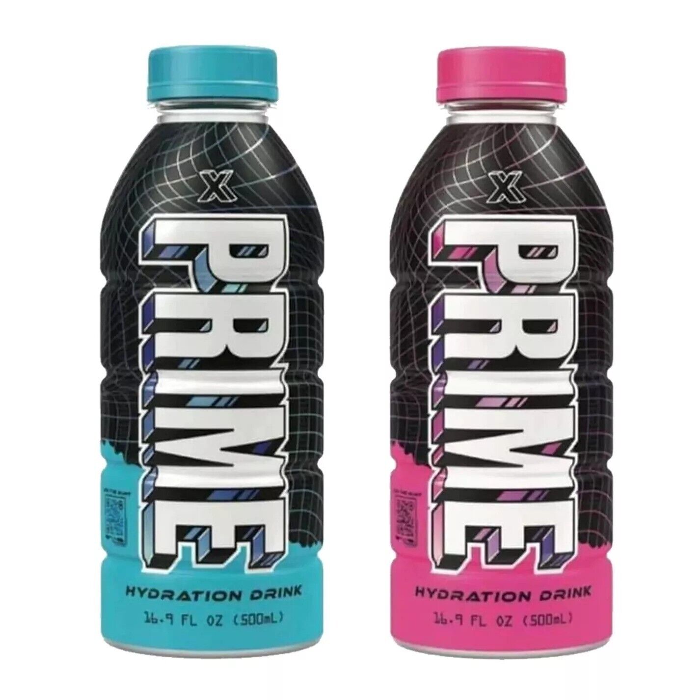 Prime Hydration X Blue & Pink Bottles PrimeX The Hunt for Hydration Pre-Order