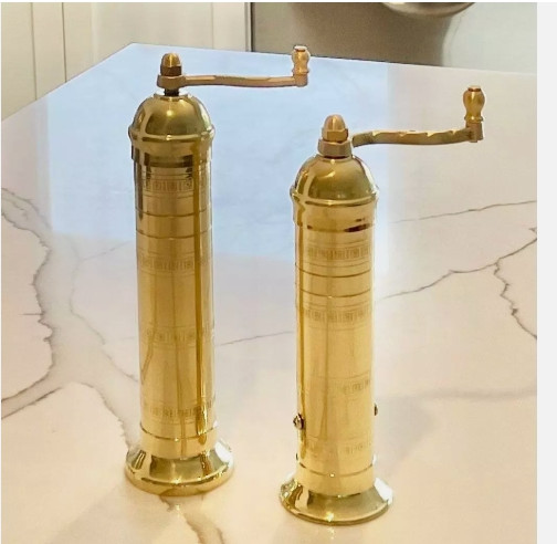 Pepper Mills Brass Alexander 2-Piece Pepper#104 9