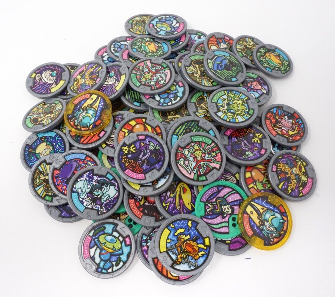 86 Yo-kai Watch Medals With Multiples