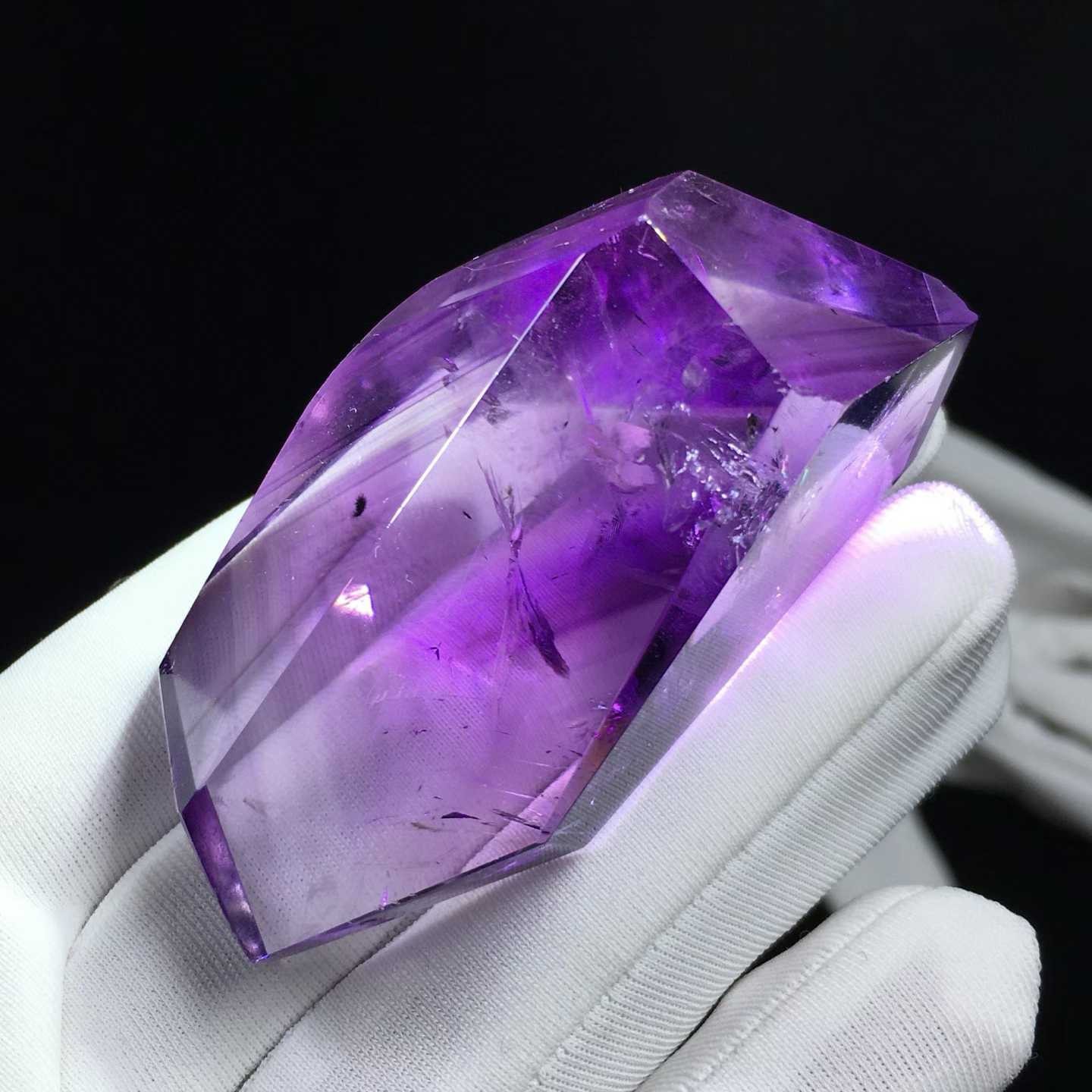66g Natural Amethyst Quartz Freeform Crystal Mineral Specimen Reiki Decor