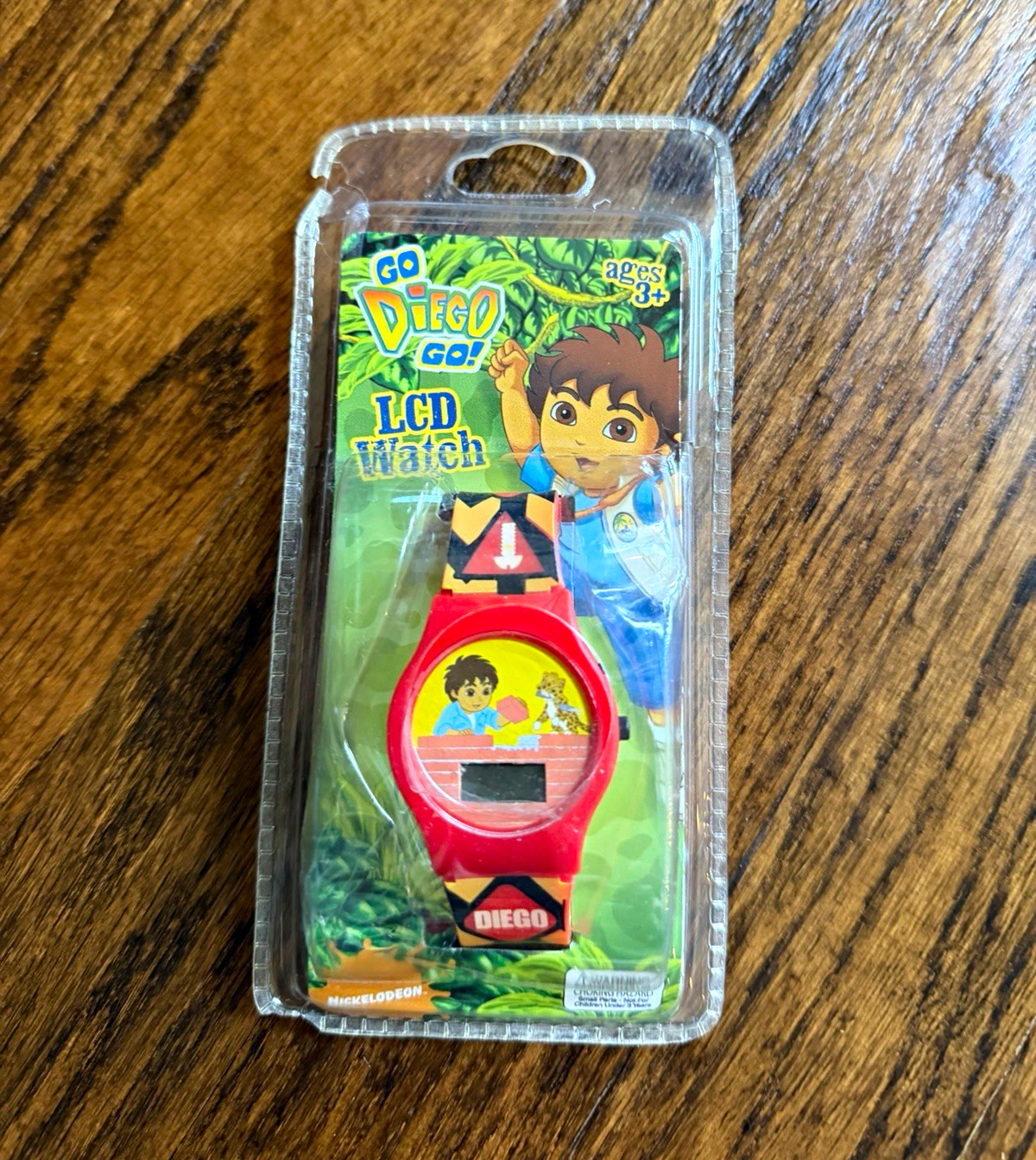 Nickelodeon Go, Diego, Go Red LCD Watch GDG1018A 2009 Ages 3+ Nickelodeon Go, Diego, Go Red LCD Watch GDG1018A 2009 Ages 3+