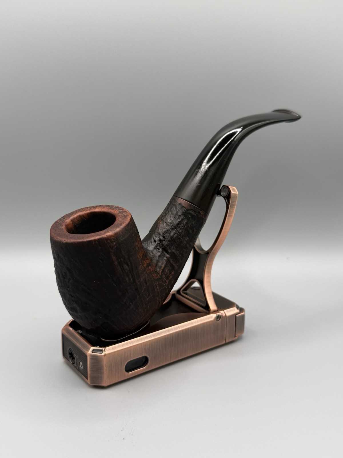 Vintage Giant Special Export Briar Estate Pipe Made in London England Bent