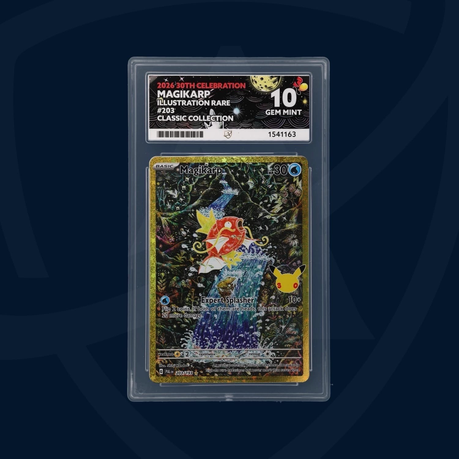 ACE 10 Magikarp 203/193 Classic Collection 30th Celebration Pokemon Card