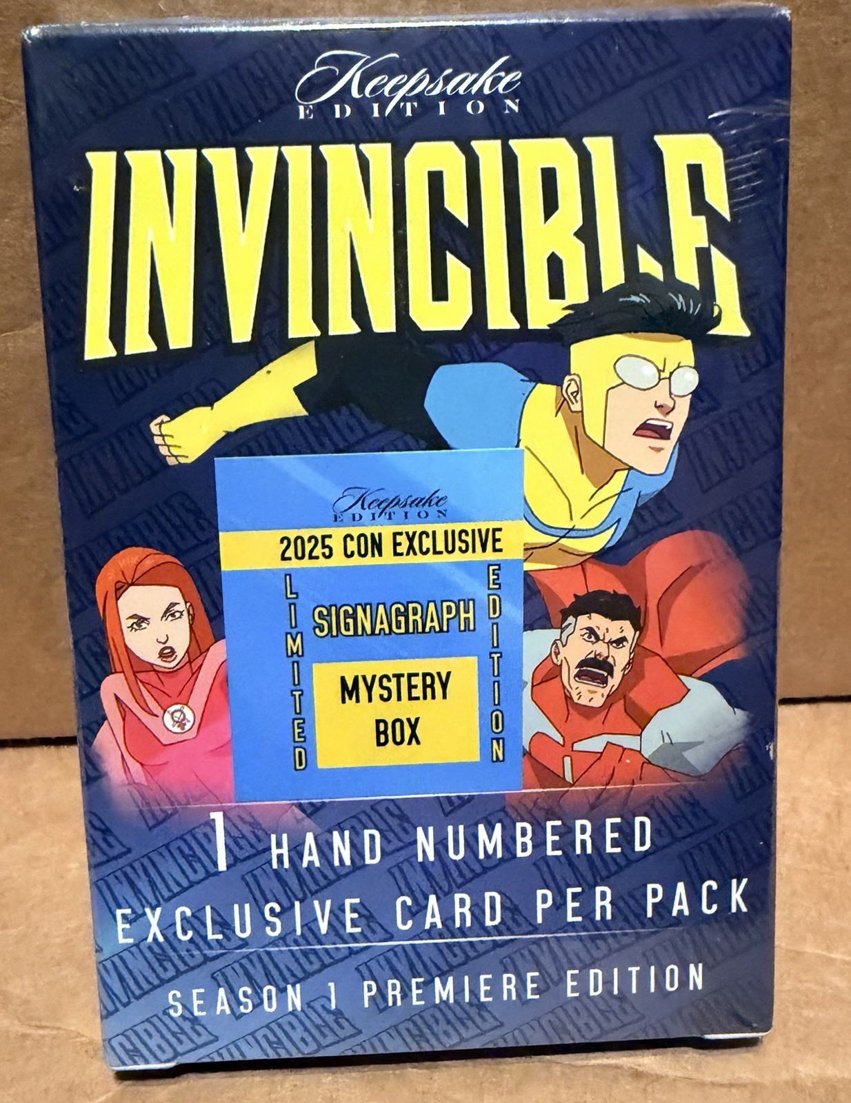 Invincible Season 1 Keepsake Premiere Box 2025 Con Exclusive Limited