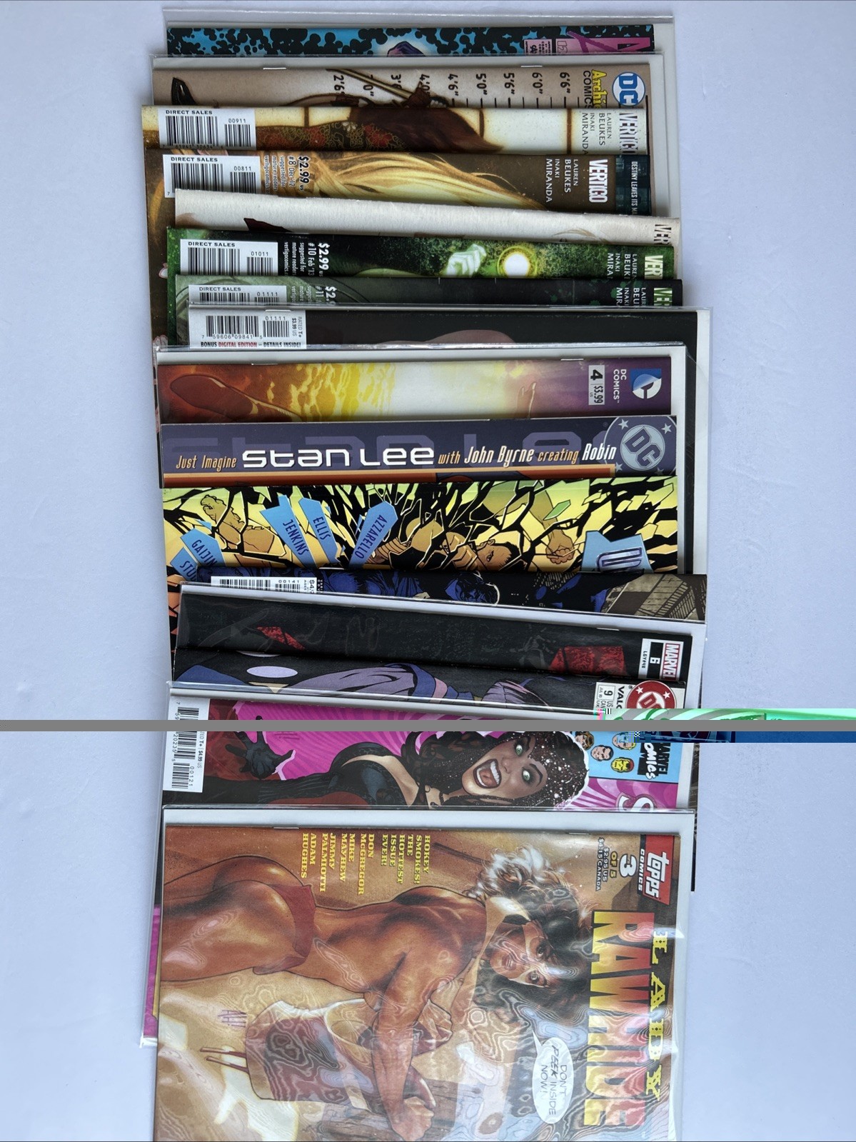 Adam Hughes Comicbook Lot Lady Rawhide Black Widow Scarlet Witch Wonder Woman