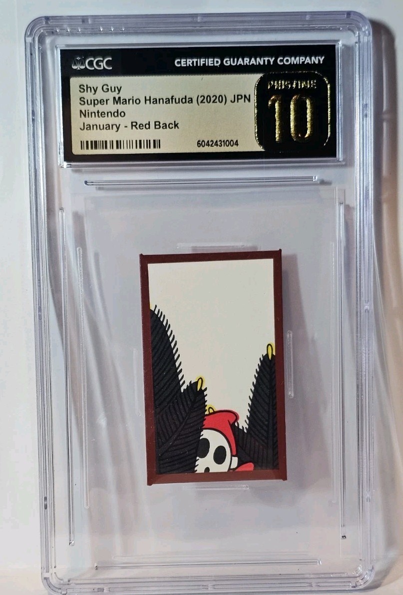 2020 SUPER MARIO HANAFUDA JPN SHY GUY CGC 10 PRISTINE