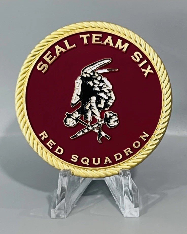 Robert O'Neill SEAL Team 6 Red Squadron Operation Neptunes Spear  Challenge Coin