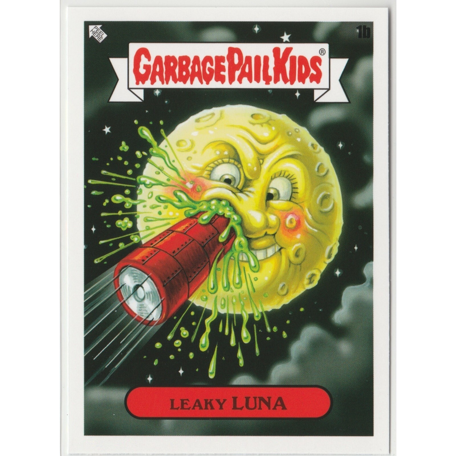 A Trip to the Moon Leaky Luna #1b Garbage Pail Kids GPK 2023 Intergoolactic